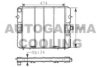 AUTOGAMMA 100723 Radiator, engine cooling